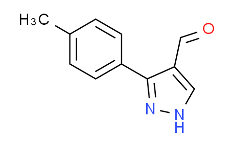 CAS No. 350988-62-4, 3-(4-methylphenyl)-1H-pyrazole-4-carbaldehyde