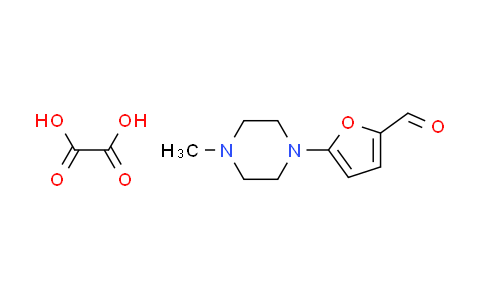 CAS No. 1423037-46-0, 5-(4-methyl-1-piperazinyl)-2-furaldehyde oxalate