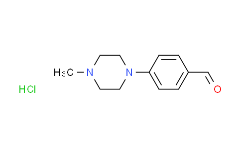 CAS No. 1424939-17-2, 4-(4-methyl-1-piperazinyl)benzaldehyde hydrochloride