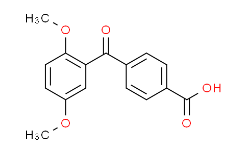 CAS No. 93012-66-9, 4-(2,5-dimethoxybenzoyl)benzoic acid