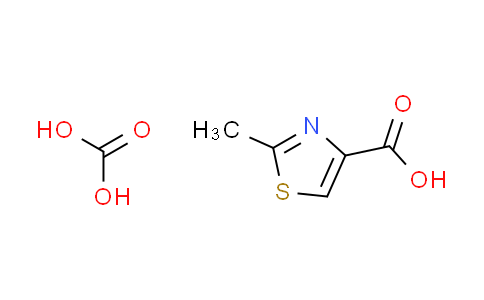 CAS No. 1609400-31-8, 2-methyl-1,3-thiazole-4-carboxylic acid - carbonic acid (1:1)