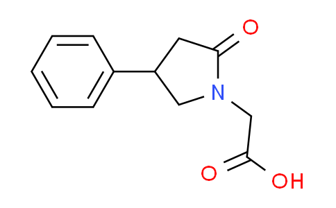 CAS No. 67118-34-7, (2-oxo-4-phenylpyrrolidin-1-yl)acetic acid