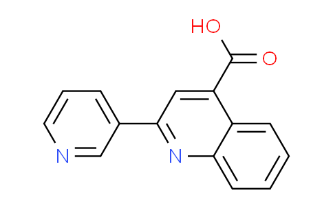 CAS No. 7482-91-9, 2-pyridin-3-ylquinoline-4-carboxylic acid