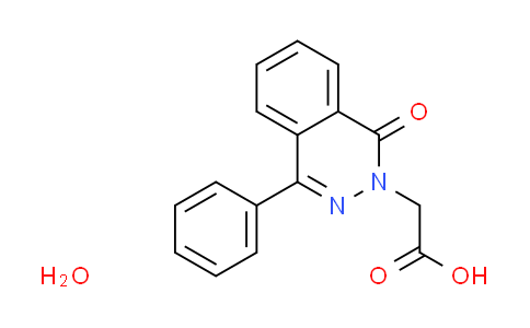 CAS No. 1609403-19-1, (1-oxo-4-phenyl-2(1H)-phthalazinyl)acetic acid hydrate