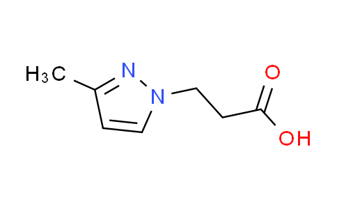 CAS No. 72145-00-7, 3-(3-methyl-1H-pyrazol-1-yl)propanoic acid