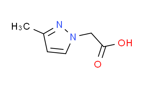 CAS No. 180741-30-4, (3-methyl-1H-pyrazol-1-yl)acetic acid