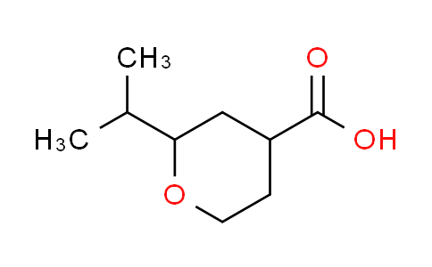 CAS No. 77554-89-3, 2-isopropyltetrahydro-2H-pyran-4-carboxylic acid