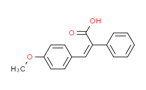 CAS No. 19319-32-5, (2Z)-3-(4-methoxyphenyl)-2-phenylacrylic acid