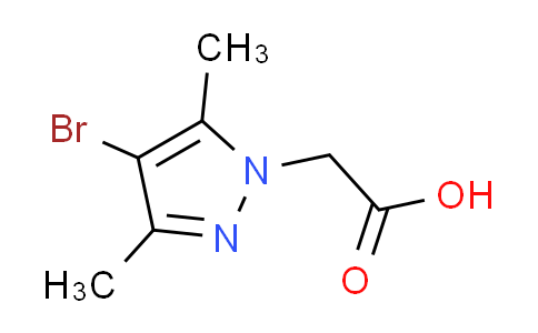 CAS No. 312309-43-6, (4-bromo-3,5-dimethyl-1H-pyrazol-1-yl)acetic acid