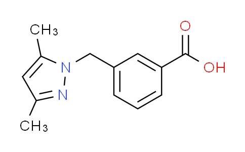 CAS No. 376359-05-6, 3-[(3,5-dimethyl-1H-pyrazol-1-yl)methyl]benzoic acid