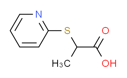 CAS No. 32002-78-1, 2-(pyridin-2-ylthio)propanoic acid