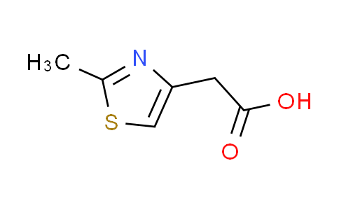 CAS No. 13797-62-1, (2-methyl-1,3-thiazol-4-yl)acetic acid