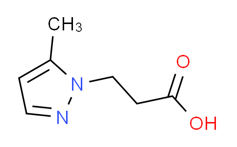 CAS No. 180741-46-2, 3-(5-methyl-1H-pyrazol-1-yl)propanoic acid