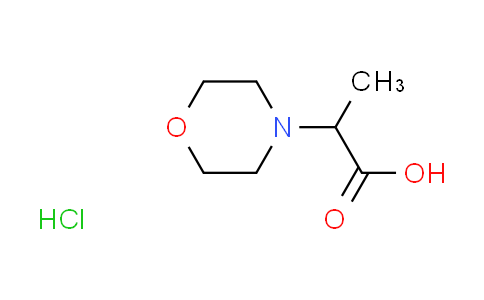 CAS No. 161907-45-5, 2-(4-morpholinyl)propanoic acid hydrochloride