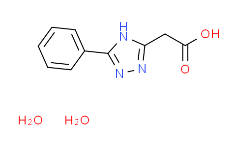 CAS No. 1609395-43-8, (5-phenyl-4H-1,2,4-triazol-3-yl)acetic acid dihydrate