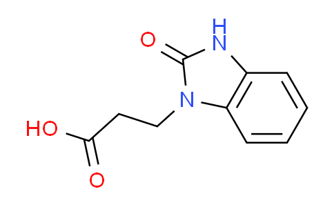 CAS No. 75655-44-6, 3-(2-oxo-2,3-dihydro-1H-benzimidazol-1-yl)propanoic acid