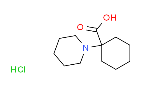 CAS No. 1255718-32-1, 1-(1-piperidinyl)cyclohexanecarboxylic acid hydrochloride