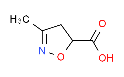 CAS No. 473700-52-6, 3-methyl-4,5-dihydro-5-isoxazolecarboxylic acid