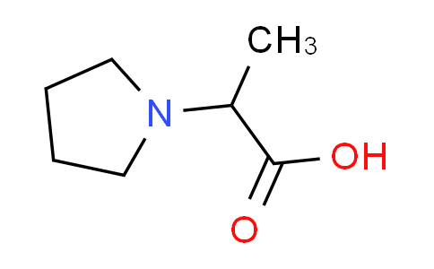 CAS No. 123912-78-7, 2-pyrrolidin-1-ylpropanoic acid