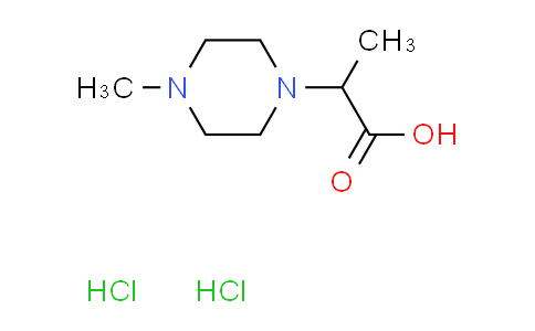 CAS No. 1214085-79-6, 2-(4-methyl-1-piperazinyl)propanoic acid dihydrochloride