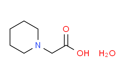 CAS No. 478920-83-1, 1-piperidinylacetic acid hydrate