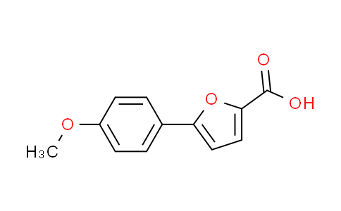 CAS No. 52938-99-5, 5-(4-methoxyphenyl)-2-furoic acid