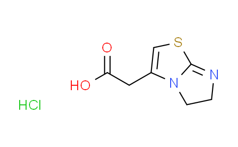 CAS No. 76629-21-5, 5,6-dihydroimidazo[2,1-b][1,3]thiazol-3-ylacetic acid hydrochloride