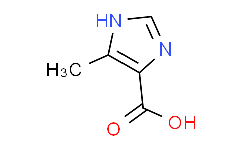 CAS No. 1457-59-6, 5-methyl-1H-imidazole-4-carboxylic acid