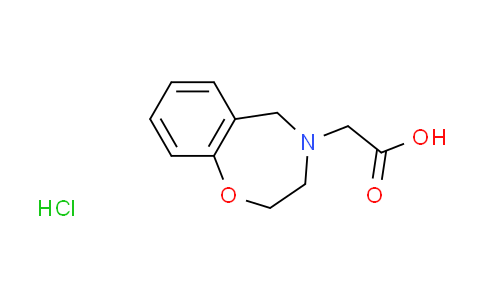CAS No. 1185295-61-7, 2,3-dihydro-1,4-benzoxazepin-4(5H)-ylacetic acid hydrochloride
