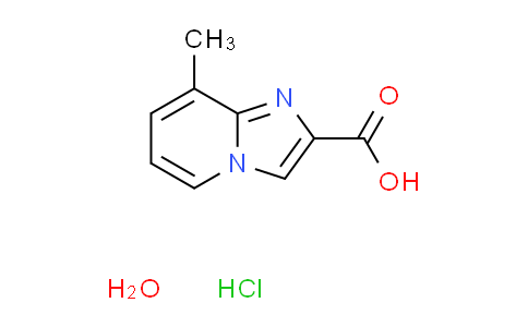 8-methylimidazo[1,2-a]pyridine-2-carboxylic acid hydrochloride hydrate