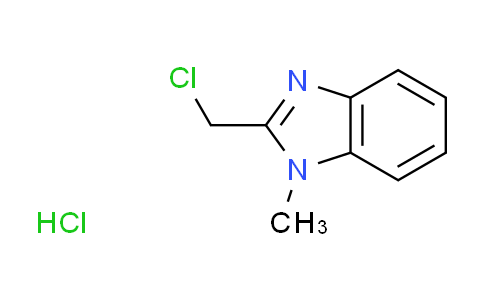 CAS No. 19412-48-7, 2-(chloromethyl)-1-methyl-1H-benzimidazole hydrochloride