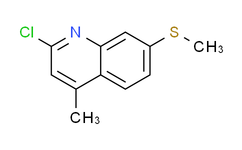CAS No. 938459-19-9, 2-chloro-4-methyl-7-(methylthio)quinoline