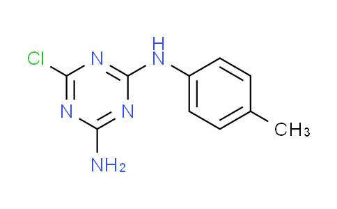 CAS No. 38862-31-6, 6-chloro-N-(4-methylphenyl)-1,3,5-triazine-2,4-diamine