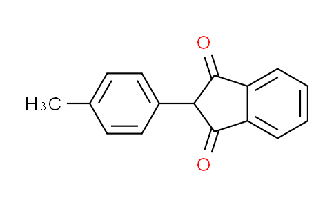 CAS No. 7561-48-0, 2-(4-methylphenyl)-1H-indene-1,3(2H)-dione