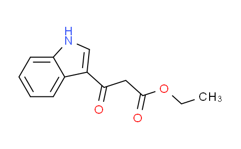 CAS No. 52816-02-1, ethyl 3-(1H-indol-3-yl)-3-oxopropanoate