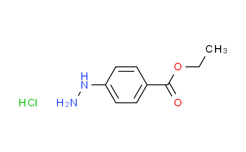 CAS No. 40566-85-6, ethyl 4-hydrazinobenzoate hydrochloride
