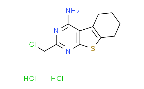 CAS No. 1609409-38-2, 2-(chloromethyl)-5,6,7,8-tetrahydro[1]benzothieno[2,3-d]pyrimidin-4-amine dihydrochloride