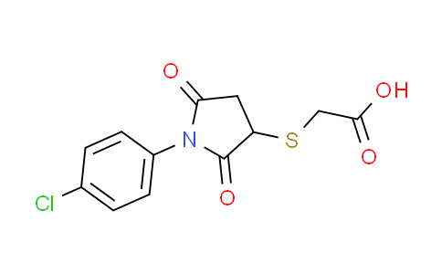 CAS No. 293765-97-6, {[1-(4-chlorophenyl)-2,5-dioxopyrrolidin-3-yl]thio}acetic acid