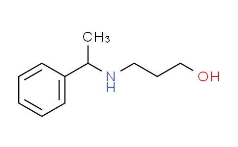 CAS No. 128218-35-9, 3-[(1-phenylethyl)amino]propan-1-ol