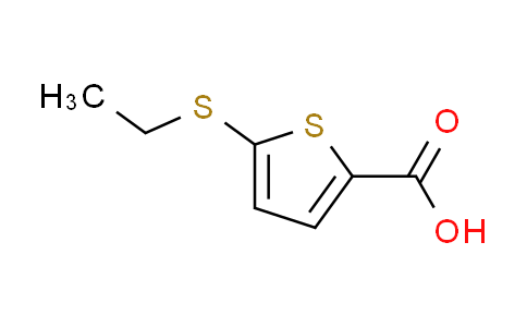 CAS No. 101861-40-9, 5-(ethylthio)thiophene-2-carboxylic acid