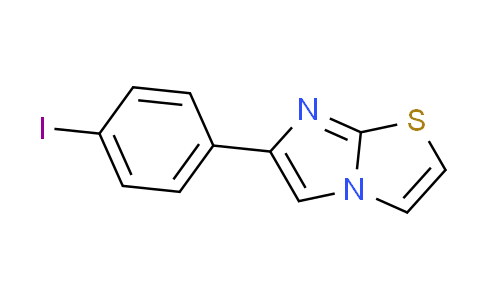CAS No. 118001-66-4, 6-(4-iodophenyl)imidazo[2,1-b][1,3]thiazole