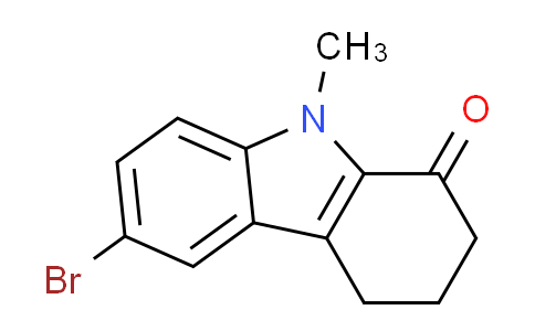 CAS No. 59514-19-1, 6-bromo-9-methyl-2,3,4,9-tetrahydro-1H-carbazol-1-one