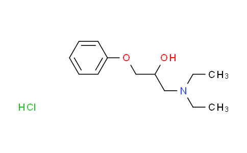 CAS No. 71501-69-4, 1-(diethylamino)-3-phenoxy-2-propanol hydrochloride