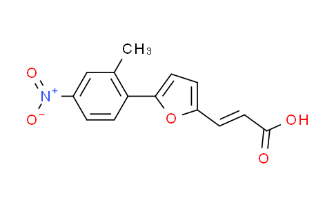 CAS No. 292641-22-6, (2E)-3-[5-(2-methyl-4-nitrophenyl)-2-furyl]acrylic acid