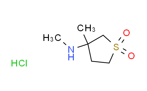 CAS No. 5553-29-7, N,3-dimethyltetrahydro-3-thiophenamine 1,1-dioxide hydrochloride