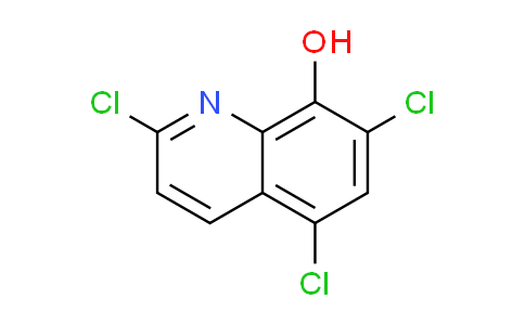 CAS No. 101870-58-0, 2,5,7-trichloroquinolin-8-ol