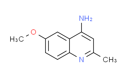 CAS No. 104217-23-4, 6-methoxy-2-methyl-4-quinolinamine