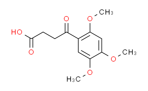 CAS No. 31914-19-9, 4-oxo-4-(2,4,5-trimethoxyphenyl)butanoic acid