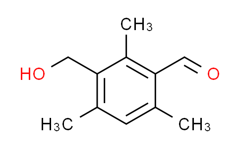 CAS No. 137380-49-5, 3-(hydroxymethyl)-2,4,6-trimethylbenzaldehyde