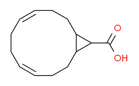 CAS No. 329912-79-0, bicyclo[10.1.0]trideca-4,8-diene-13-carboxylic acid